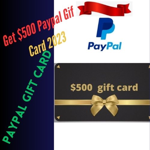Good Earn New Paypal Gift Card-2023